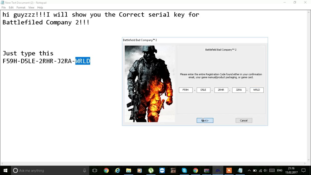 Battlefield 2 Bad Company Cd Key Generator